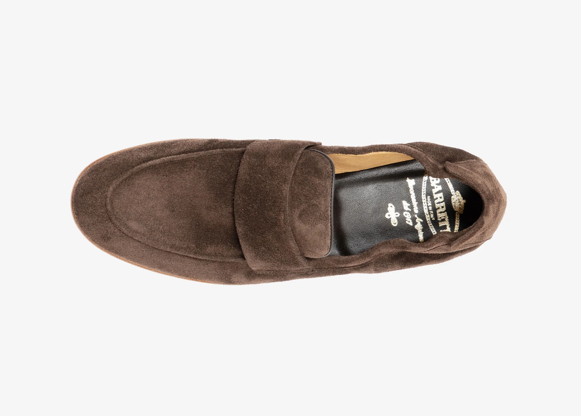 Slip-on in suede testa di moro - Image 3