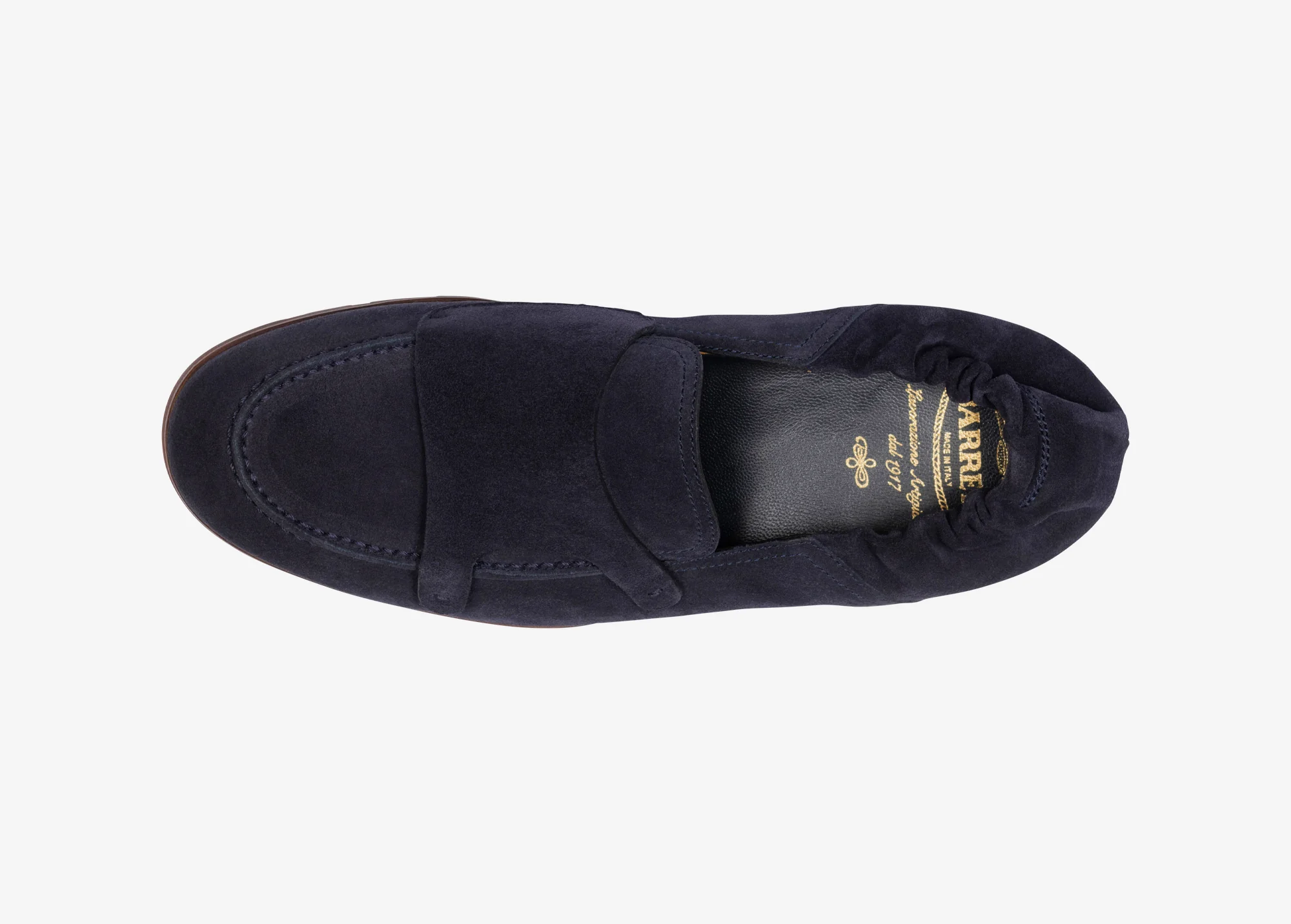 Slip on in suede blu - Image 3